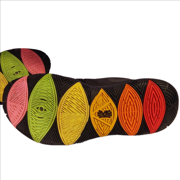 Nike Kyrie 5 Black Rainbow Soles Size 12.5 - Picture 7 of 12